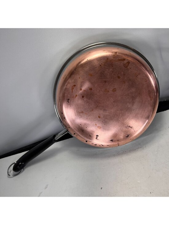 Revere Ware Other - Vintage Revere Ware 9 Inch Copper Bottom Frying Pan Clinton USA Stainless Steel
